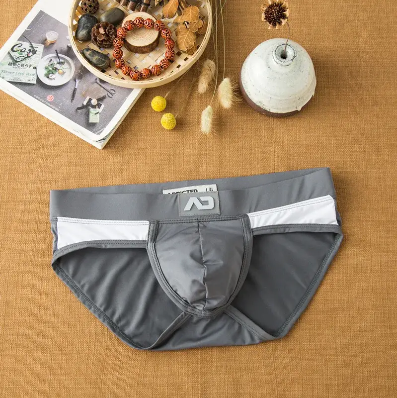 Men;s briefs men s milk silk underwear AD4-M248 — image 5