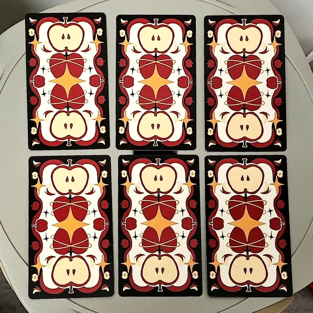 10.3*6cm Apple Tarot Deck 79 Pcs Tarot Cards Out of Curiosity about The Apples In The Garden of Eden — image 6