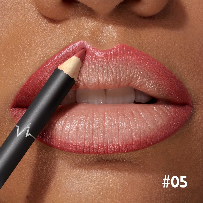 Waterproof Matte Lipliner Pencil Red Contour Tint Lipstick Long Lasting Non-stick Cup Moisturising Lips Makeup 12 Colors — image 18