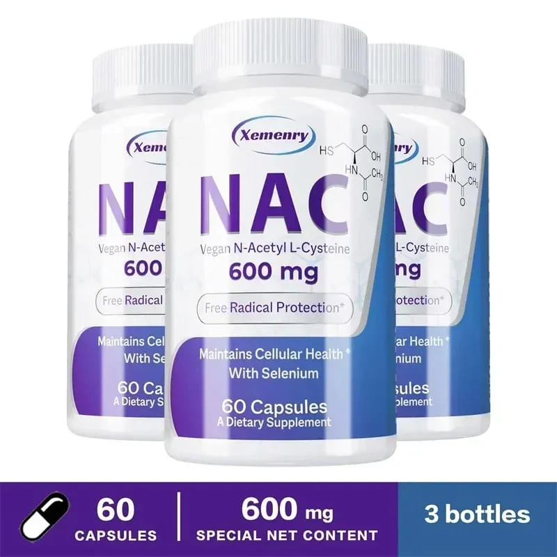 NAC Capsules - Enhances Immune Promote Liver and Kidney Detoxification & Repair Respiratory Health — image 11