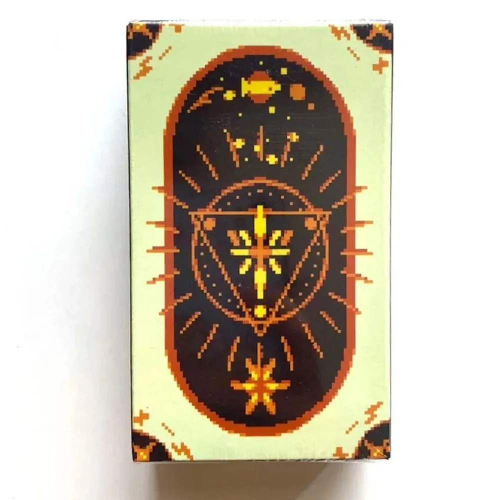 Pixel Tarot 78-Card Deck In English for Art Collection Family Friends Holiday Gift Festival Interesting Board Games Party — image 2