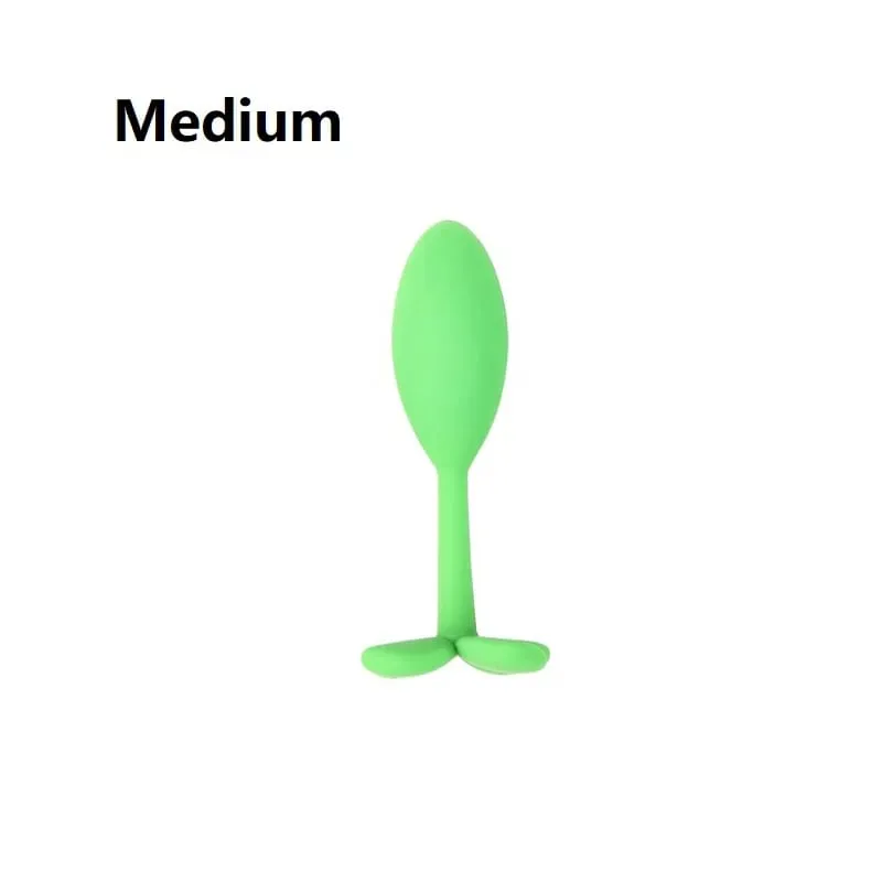 Silicone Anal Beads Butt Plug Set Mini Small Medium Large Anal Plug Four Leaf Clover Anal Trainer Sex Toy Men Women Gay