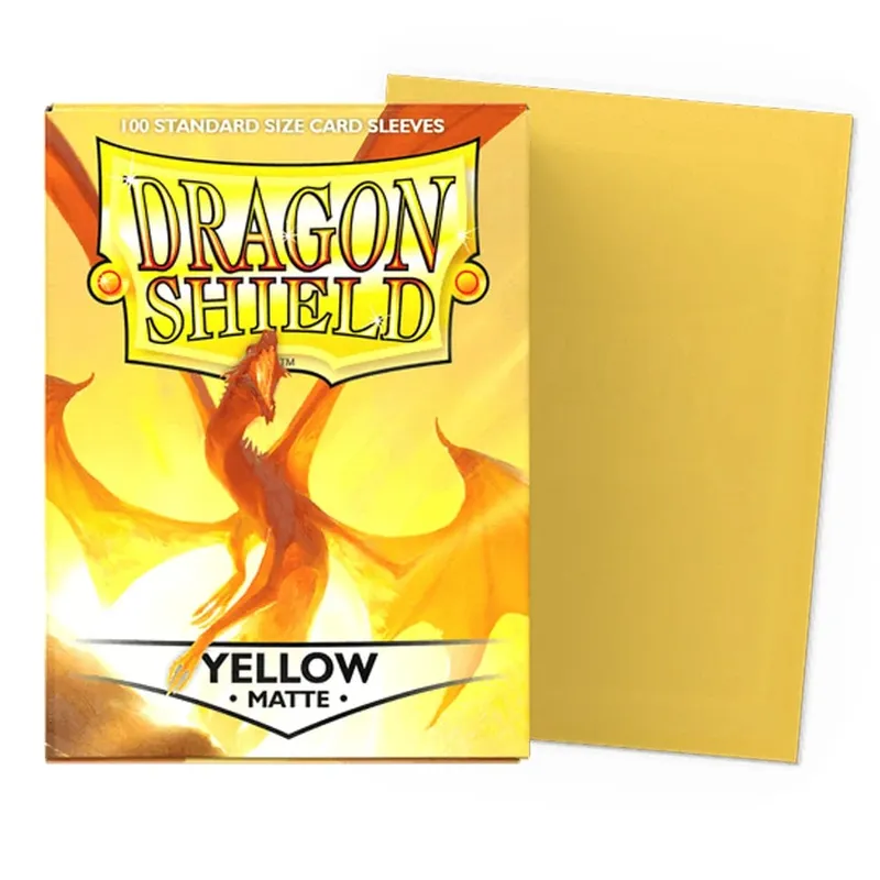 100 pièces/boîte 66x91mm taille Standard Demark Dragon Shield mat manchons de carte pour MTG/PKM/YGO/TCG cartes de jeu de société Slevees