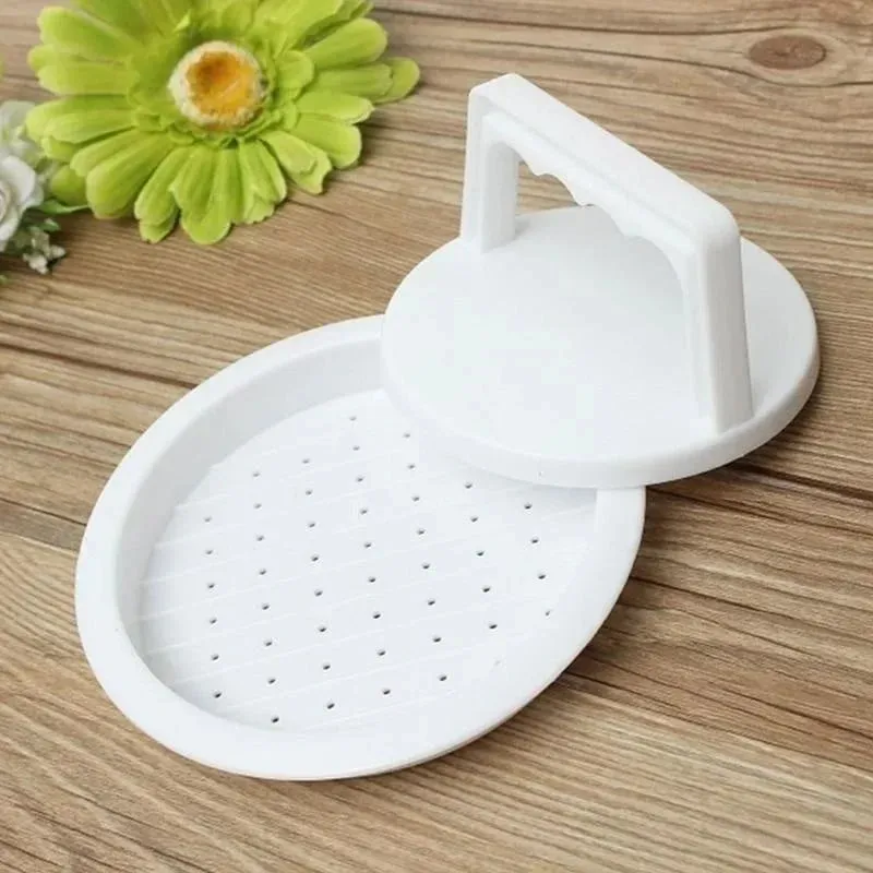 Burger Press Hamburger Press Patty Maker Mold Burger Mold Rings Easy Release Hamburger Patty Press for BBQ — image 5