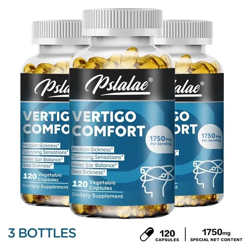 Vertigo Comfort Capsules - Inner Ear Balance Supplement - Relieves Dizziness Nausea Spinning and Shaking Feelings — image 11