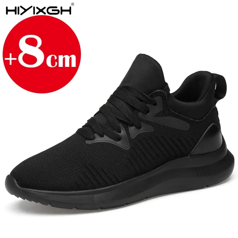 Adam yükseklik artışı için asansör ayakkabı 6 cm 8 cm 2025 Lüks Marka spor ayakkabı Hakiki Deri erkek Gizli Topuklu Rahat Ayakkabı Yükseklikleri — image 2