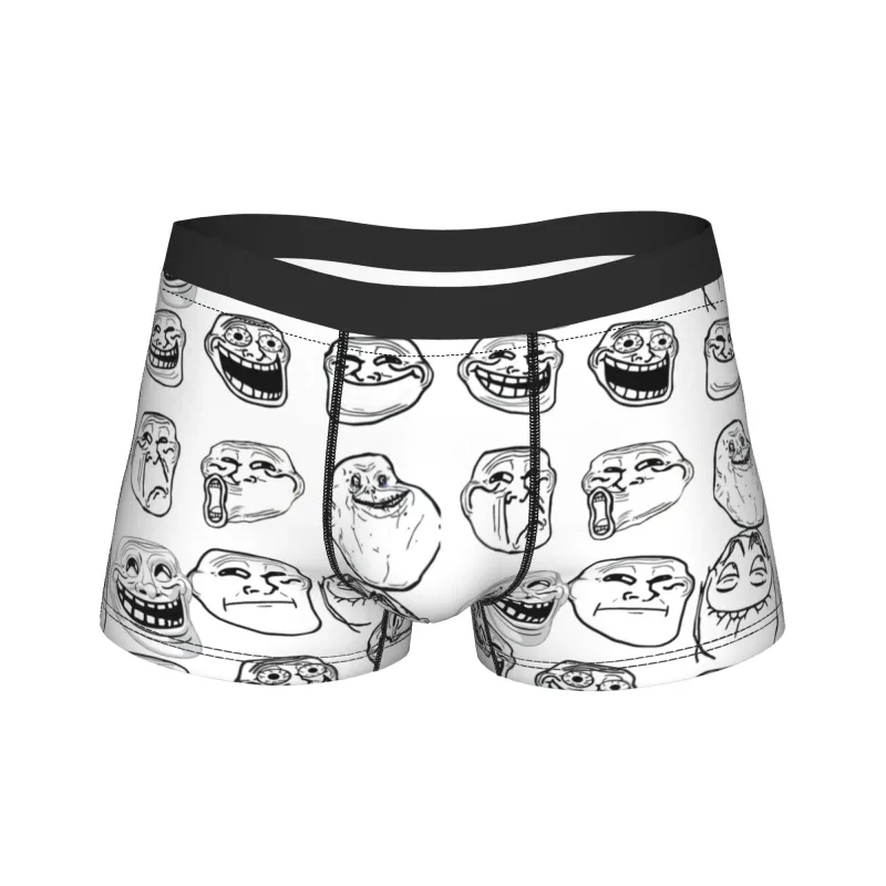 Rage การ์ตูน Trollfac Trunk ตลกกระเป๋าชุดชั้นในขายร้อนรูปแบบนักมวยสั้นสบายกางเกงผู้ชาย PLUS ขนาด — image 9