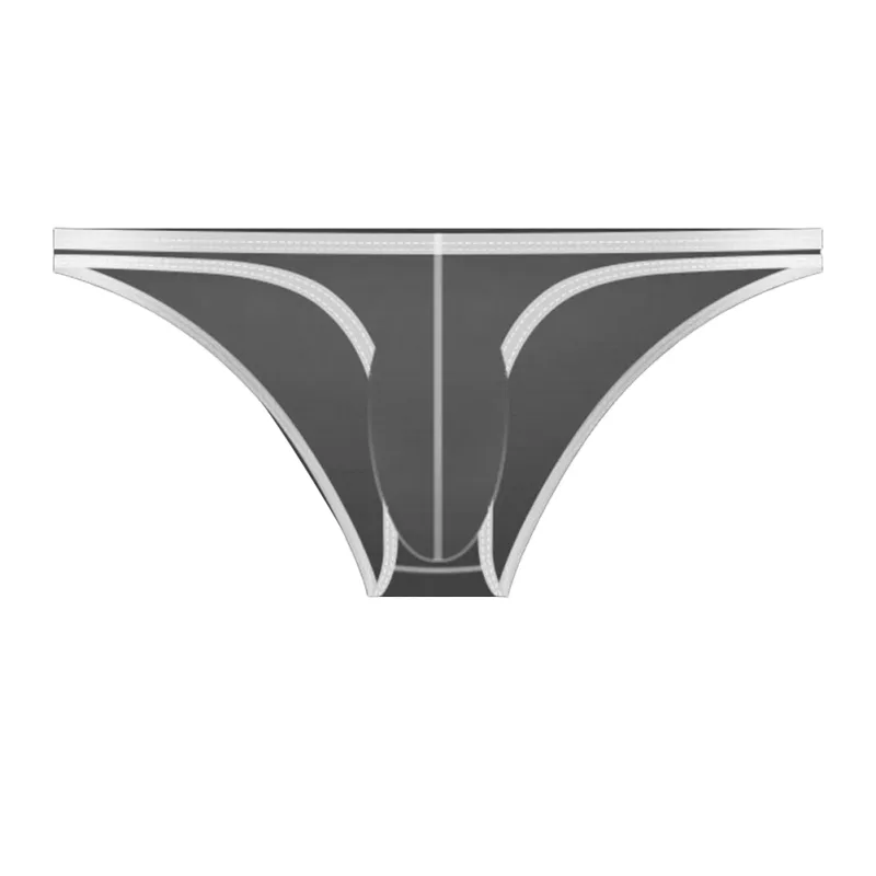 1PC Sommer Nyt Undertøj Herre Ice Silk Briefs Ultratynde Gennemsigtig Åndbar Sexet Komfortabel Lavtalje Underbukser Til Mænd 3256809692642600