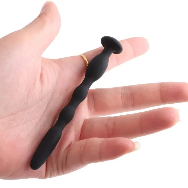 20CM Silicone Anal Beads Prostate Stimulator Ball Butt Plug Anal Plug 18+ Adult Women Men Couple Flirt Gay Erotic SM Sex Toys — image 5