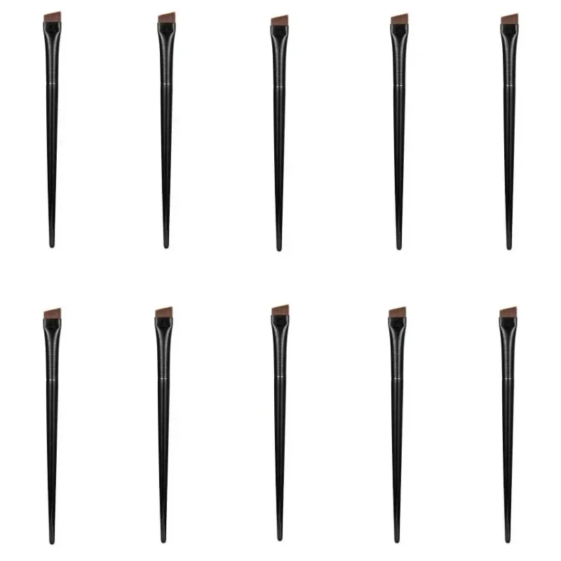 New 2 pieces/set eyebrow contour brush eyebrow eyeliner brush portable small angle eyebrow brush female makeup tool — image 12