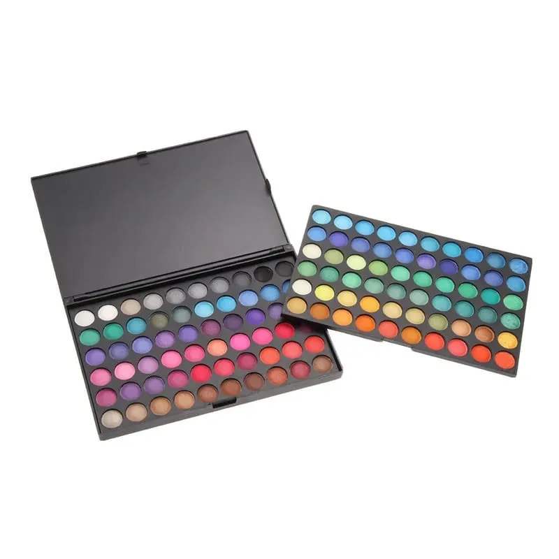 120 Color Makeup Palette Professional Nude Eyeshadow Kit Waterproof Matte Shimmer Glitter Eyeshadow Palette — image 2