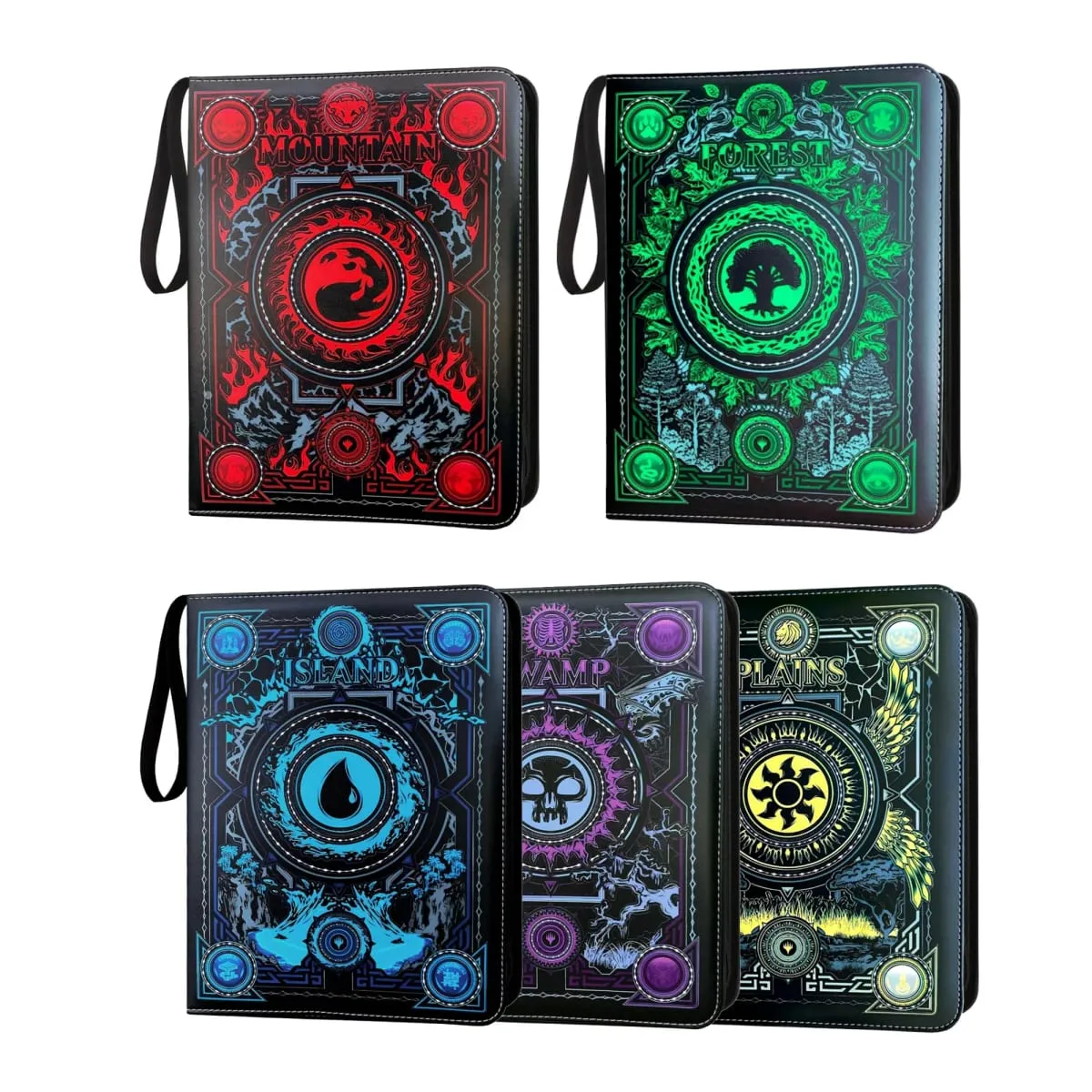 9 Pocket Card Binder with Sleeves 900 Double Sided Pocket Premium Collector Card Album Card Collection Folder for Game Sport — image 1