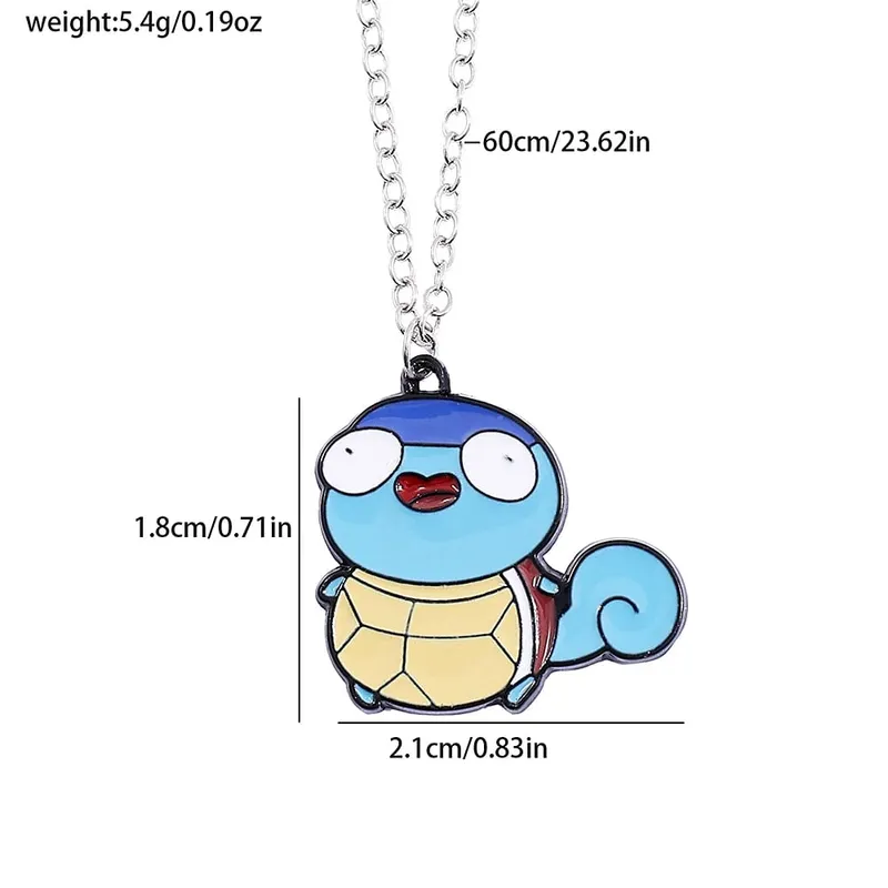 Anime Pokemon Metal Toy Cute Figure Pikachu Squirtle Psyduck Charmander Party Decoration Cosplay Gift — image 21