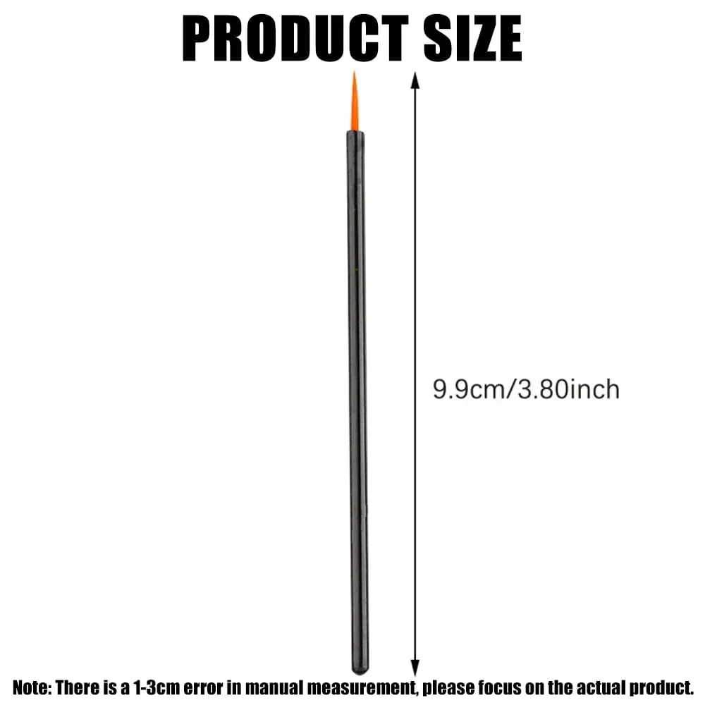 50/100pcs Eyeliner Brushes Eyelash Eyeshadow Applicator For Nail Art Painting Pen Tool Eye Lash Wands Makeup Accessories — image 2