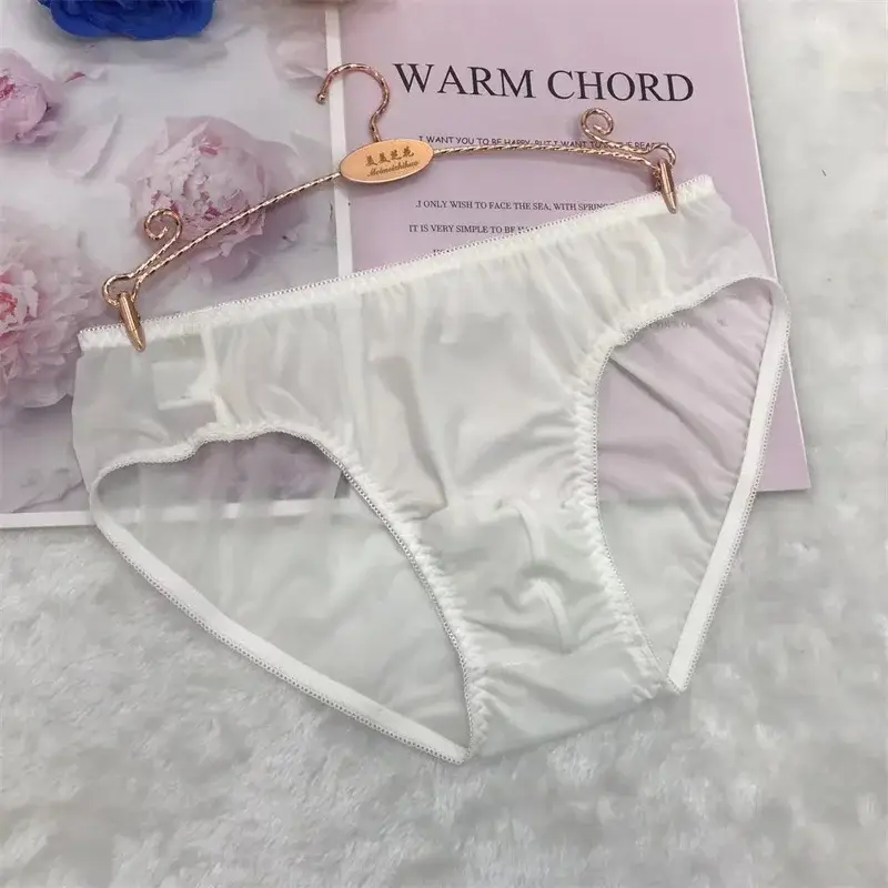 Sexy men's underpants for men's daily ultra-thin translucent concave convex style briefs Soft and breathable gay underwear — image 2