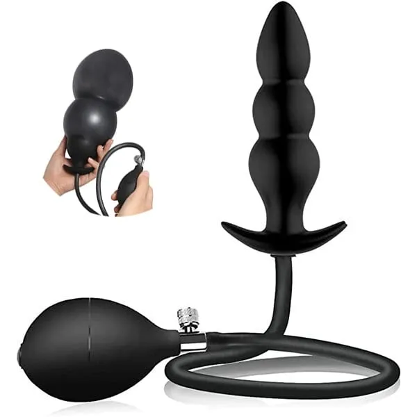 Inflatable Anal Dildo Plug Expandable Butt Plug with Pump Sex Toys for Women Men Anal Dilator Massager Adult Products — image 8