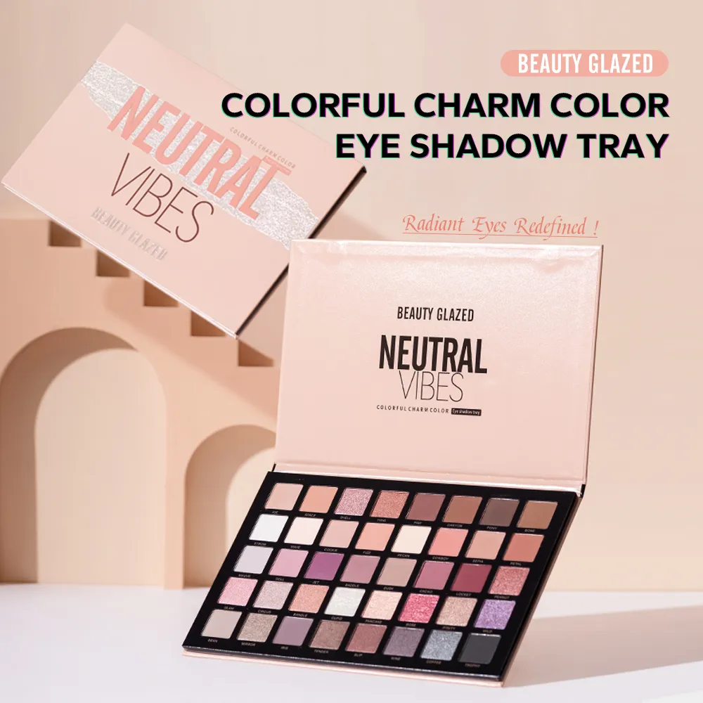 Matte 40 Colors Highlight Shimmer Eye Shadow Cosmetics Palette Glitter Eyeshadow palette