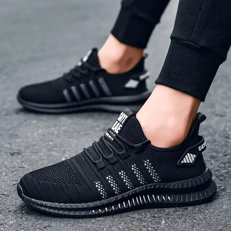 Men Shoes Lace-up Mesh Men Casual Shoes Lightweight Comfortable Walking Sneakers Tenis Masculino Zapatillas Hombre Large Size 46 — image 2