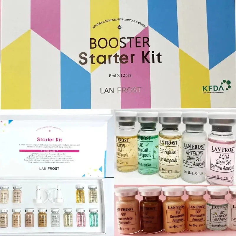 8ml BB Cream Glow Serum Makeup set Long-lasting Foundation Concealer Original Korean Cosmetics Beginner Starter Skin Care — image 1