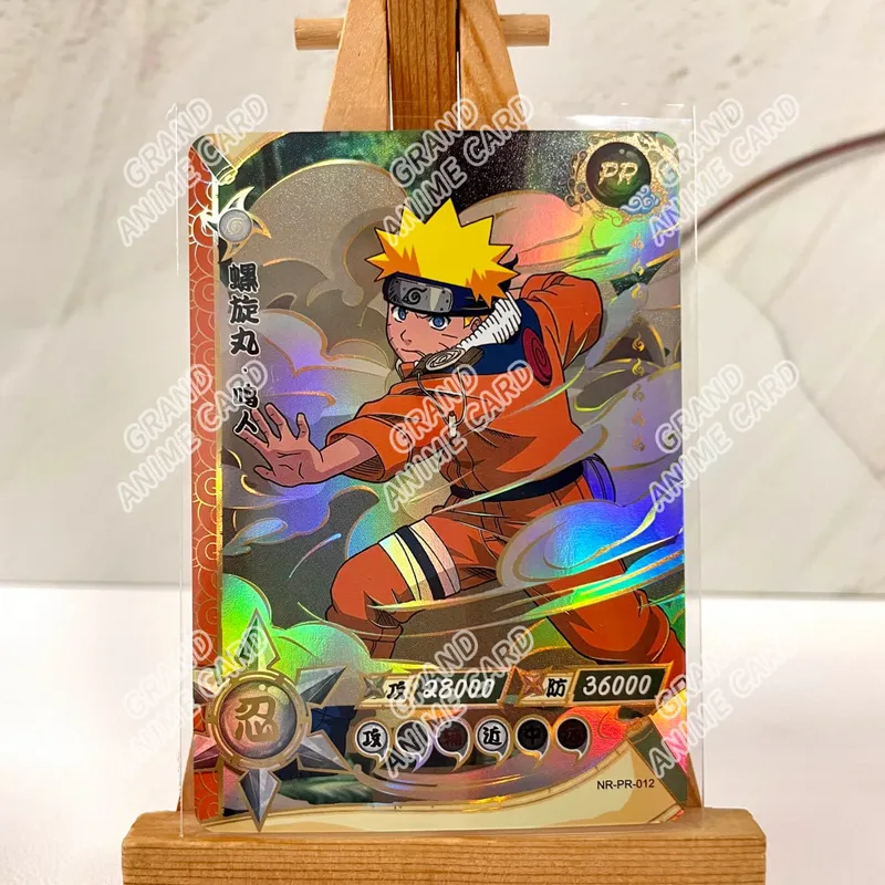 Kayou Genuine Anime Naruto Card PR Full Series No.01-38 Single Card Rare Card Collection Game Naruto Uzumaki Children's Toy Gift