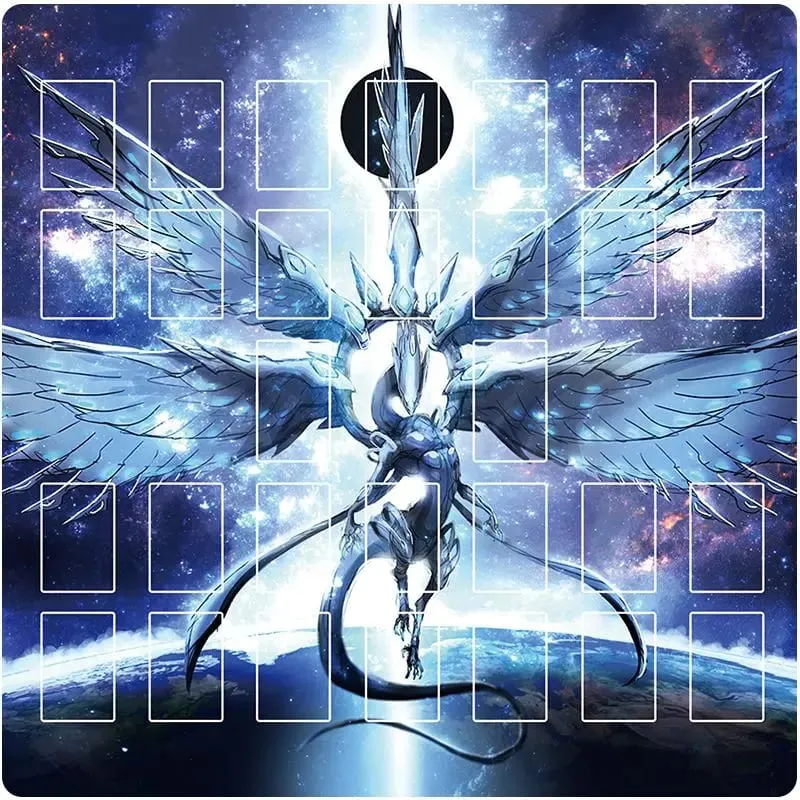 60x60CM Custom Design Yugioh Cards Playmat Yu-Gi-Oh! Sky Striker Ace Waterproof Two-Player Battle Table Games Mat Pad
