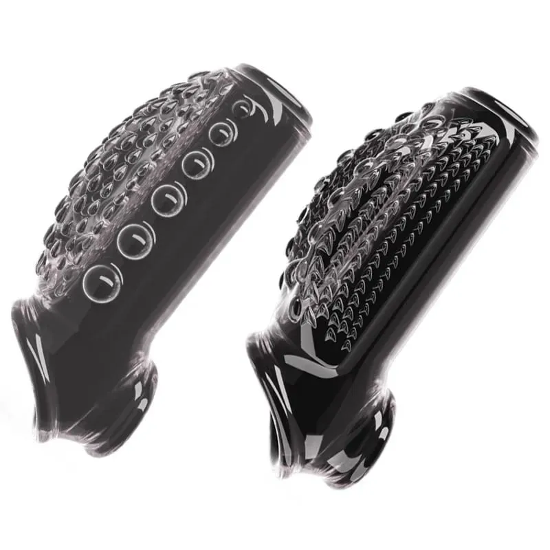 Penis Enlargement Sleeve Thickened Cock Ring Penis Extended Delay Time Sex Toys Lock Semen Adult Sex Products Penis Extension — image 1