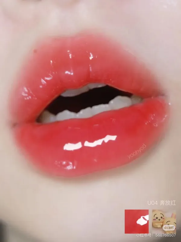 Pinkbear Single Blush Multi-purpose Cream Mirror Lip Gloss Matte Lip Cream Water Shimmer light Long Lasting Lips Makeup — image 3