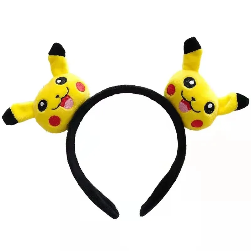 7styles Pikachu Cute Hair Accessories Pokemon Headband Plus Doll Headband Hair Rope Wristband Kawaii Children Toys Cosplay Gifts — image 10