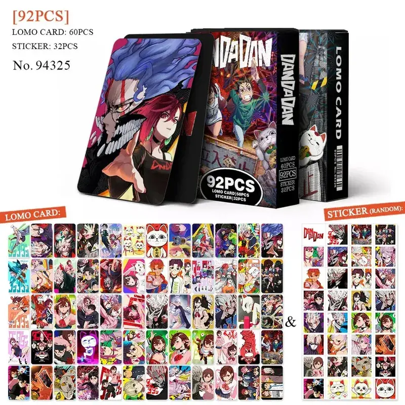 Anime atak tytanów‌ karta Lomo pocztówka zabawka Haikyuu aptekarz pamiętniki Honkai Star Rail karty kolekcjonerskie z naklejkami prezent