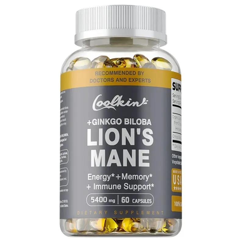 Lion's Mane Mushroom Capsules - Supports Brain Health Improves Mental Clarity and Enhances Memory and Concentration — image 10