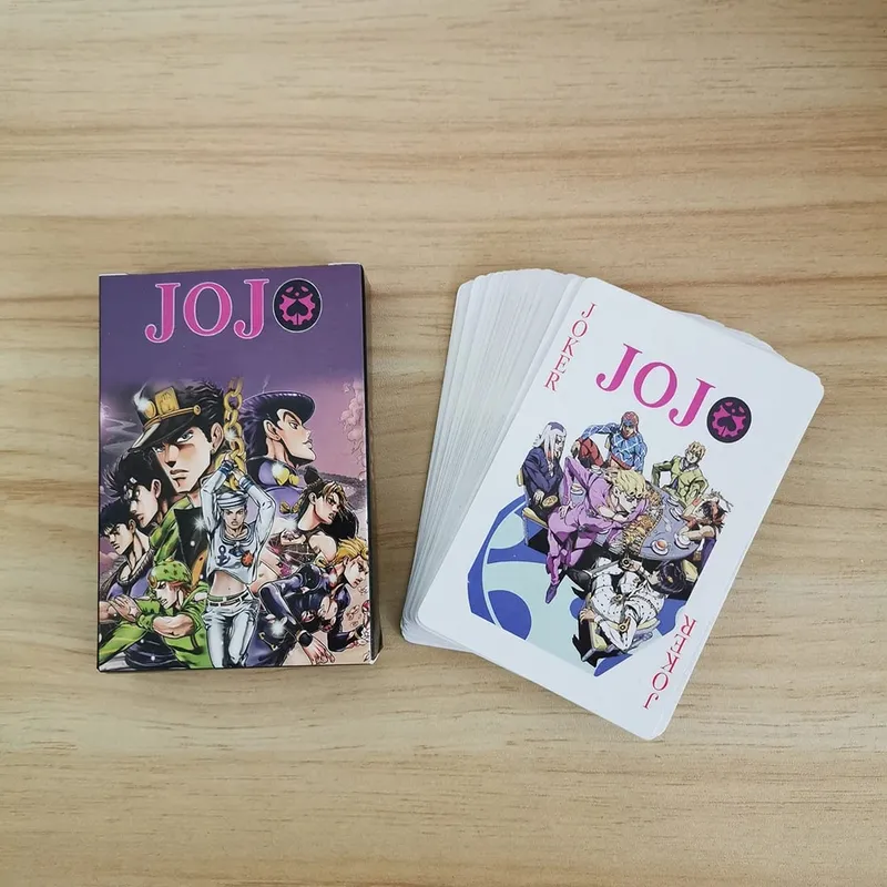 Cosplay Board Game Cards Joseph Joestar Kujo Jotaro Josuke Hardcover Poker Toy Gift With Box — image 8