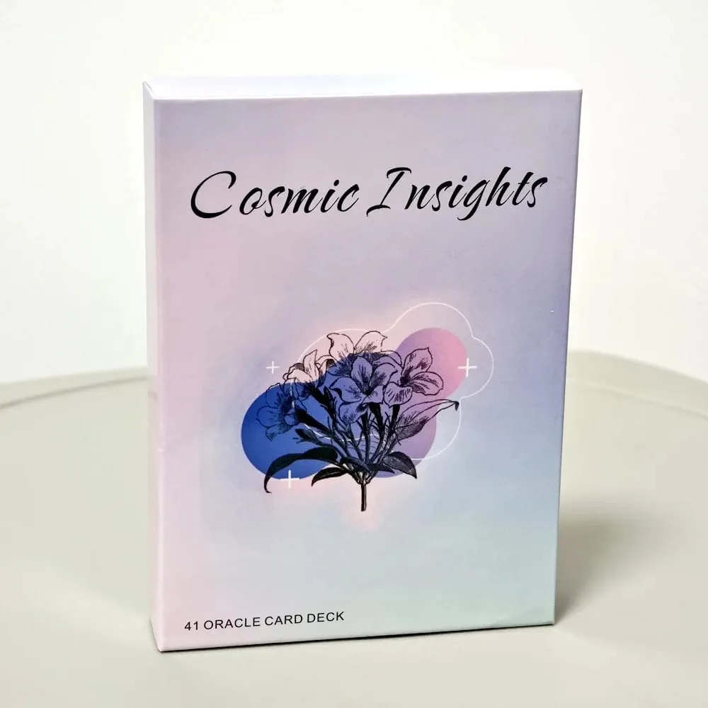 41 Cards Cosmic Insights Oracle Deck | Giving Tons of Insight and Clarity on Your Daily Life 10.4*7.3cm — image 4