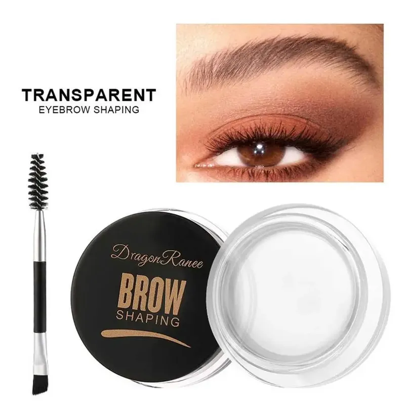 Eyebrow Styling Glue Pomade Eyebrow Styling Soap Brows Gel Wax Fixer With Brush For Women Eyebrow Cosmetics Make Up Eyebrow Gel — image 3