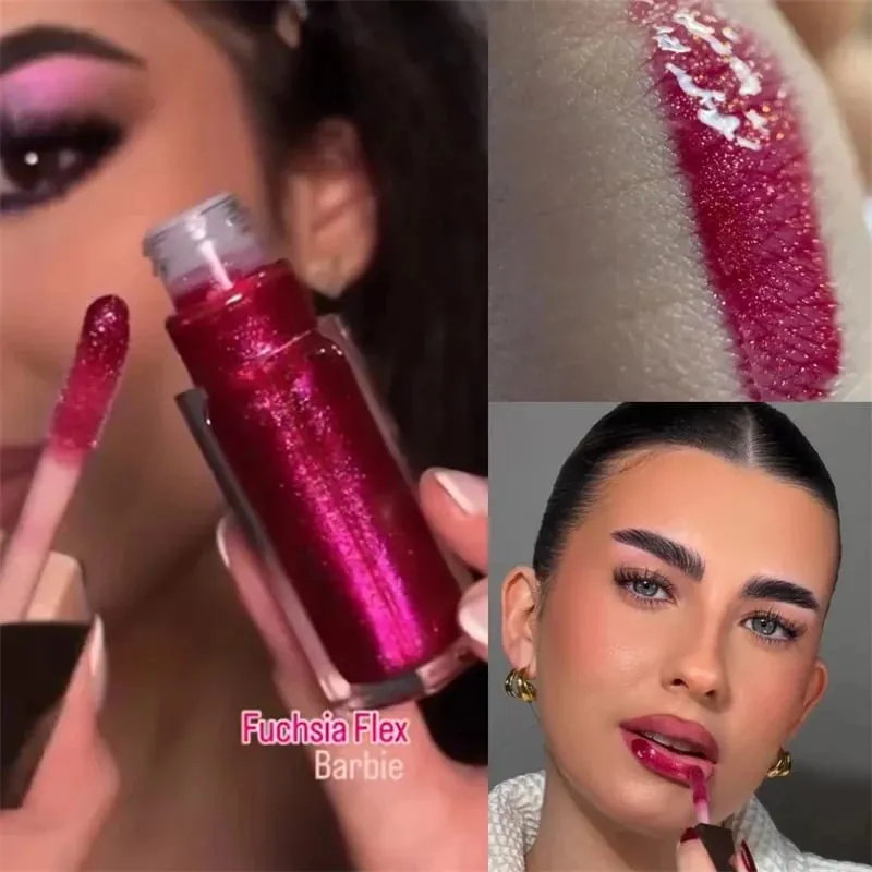 Hot Fenty Beauty Lip Gloss Lipstick Water Gloss Highlight Mirror Lasting FUSSY HEAT RIRI Sparkling Charming Moisturize Lip Care — image 12