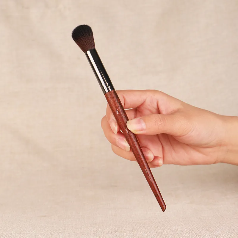 Professional Soft Makeup Brush Makeup Tools Liquid Foundation Concealer Make Up Brush Wood Handle Brushes Beauty Tool Wholesale — image 5
