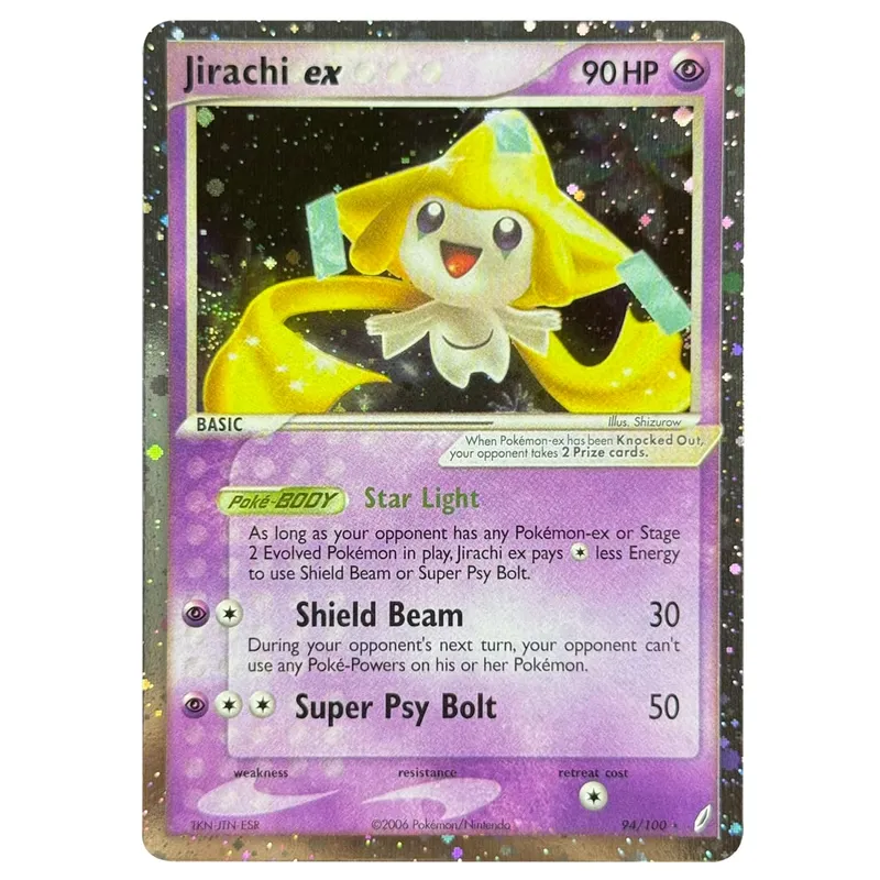 Proxy karty Holografický Emerald Cacturne Rayquaza Skryté legendy Kyogre Crystal Guardians Alakazam Star Flareon Metagross — image 15