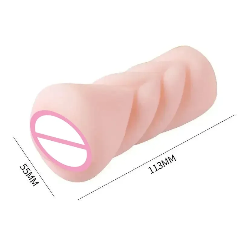 Aircraft Cup Soft Male Masturbator Oral Vaginal Anal Masturbation Soft Real Vagina Pocket Pussy Sex Toys for Men Blowjob — image 5