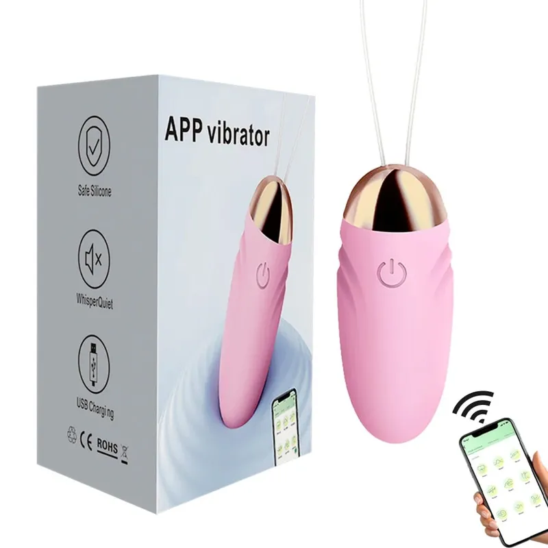 Wireless Bluetooth APP Dildo Vibrator for Women Clitoris Stimulator G Spot Massager Wear Vibrating Egg Sex Toys for Women Adults