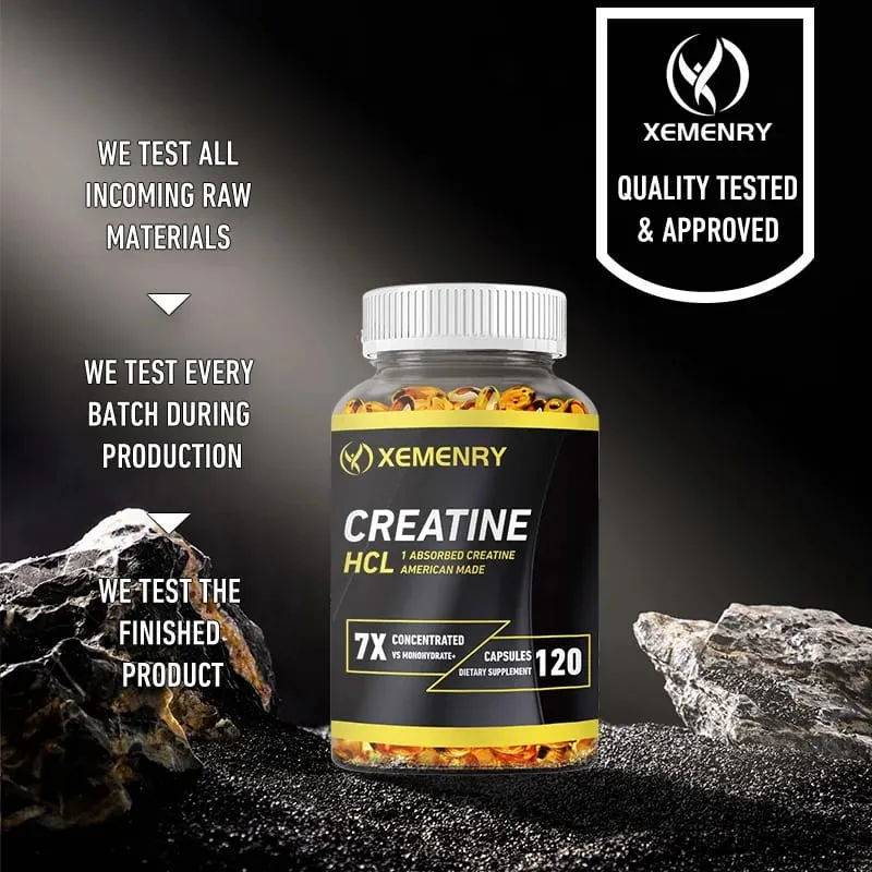 Creatine HCl - Boosts Energy Endurance and Muscle Mass for Improved Athletic Performance — image 4