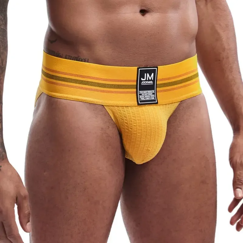 JOCKMAILcuecas De Algodao Masculina Super Wide Waist, Tide High Fork Briefs, High Elasticity Fitness Breathable Men Underground — image 15