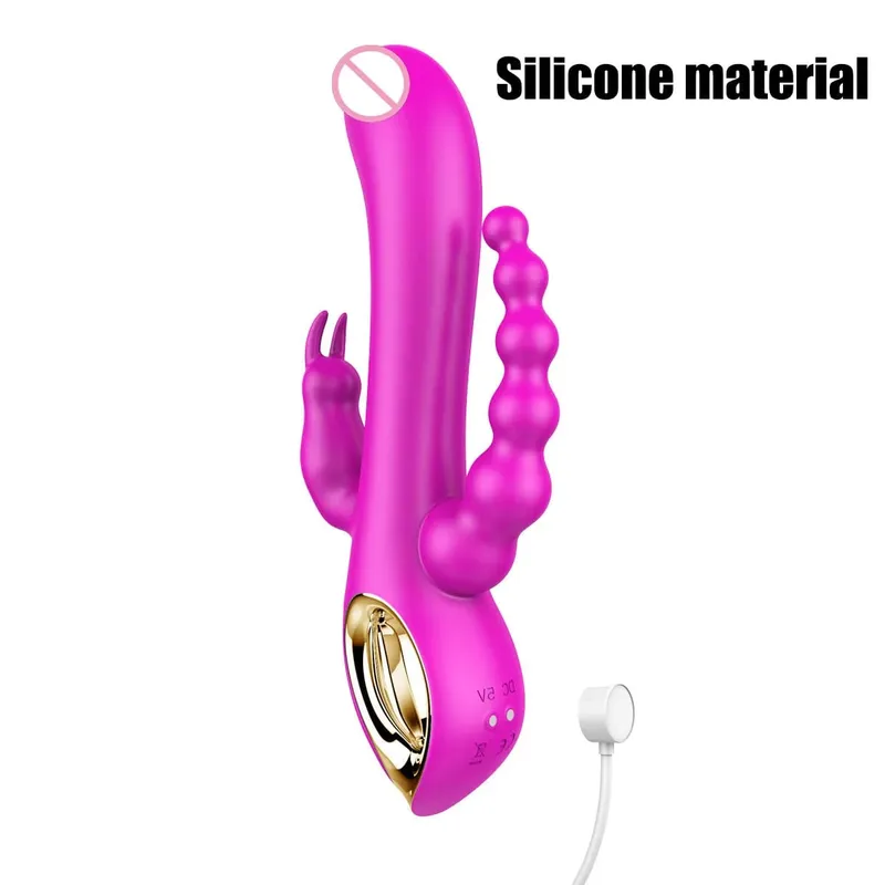 Large Dildo G Spot Vibrator Rabbit Clitoral Clit Stimulation Realistic Penis Sex Shop Sex Toy Adult Product Vibrador for Women — image 23
