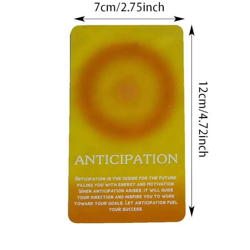 Emotional Card Deck Support Personal Growth And Inner Peace Oracle Card Games 12x7cm 56-Cards — image 2