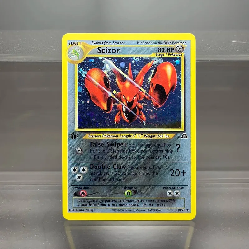 PKM Foil Cards Houndour Celebi Houndoom 1st Edition 1996 Single Cards Game Collection Cards PTCG Proxy Cards — image 18