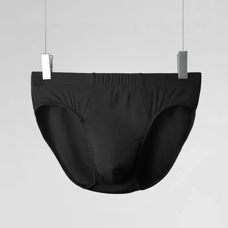 Intimo da uomo, slip da uomo, mutande modali sottili estive, fascino sessuale, pantaloncini traspiranti a vita bassa da uomo di grandi dimensioni — image 28
