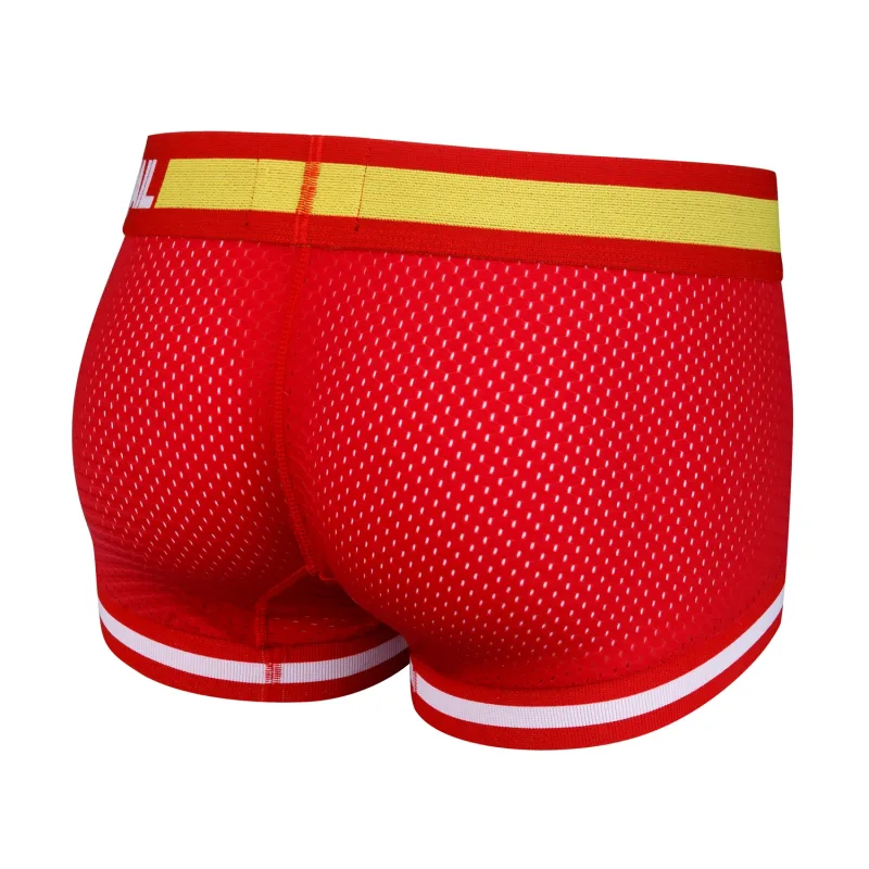5pcs Man Underpants Boxershorts Mesh Nylon Men Boxers Male Breathable Underwear Men’s Panties Soft Boxer — image 14
