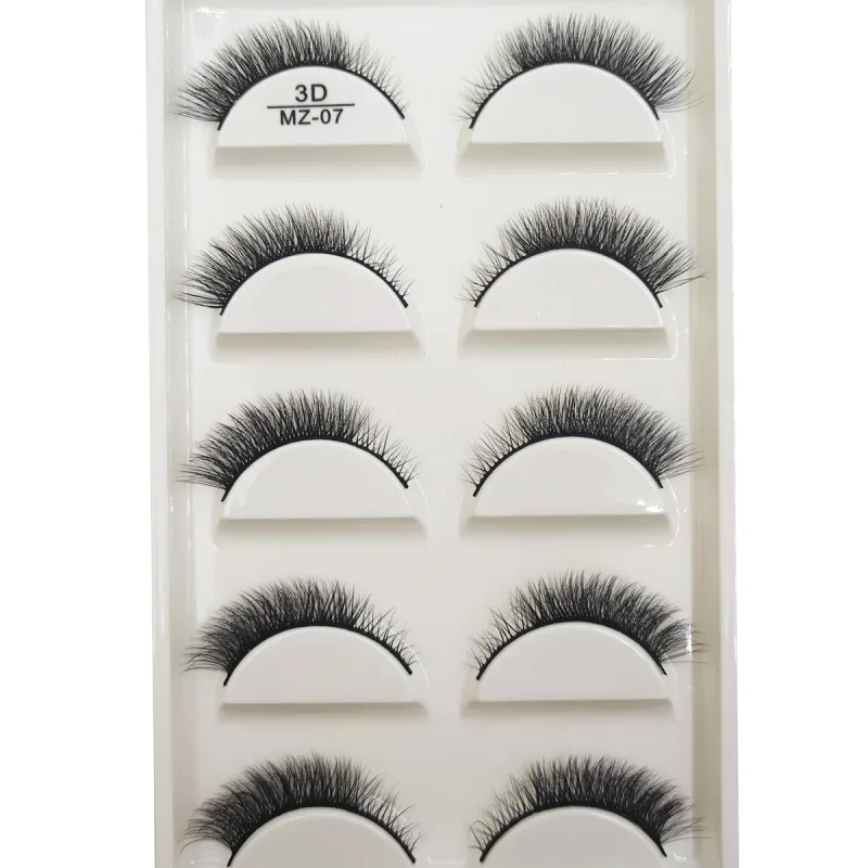 New 28 Style 5 Pairs Natural Mink False Eyelashes Makeup Eyelash Extension Fake Eye Lashes Faux Cils Make Up Beauty Cilios — image 19