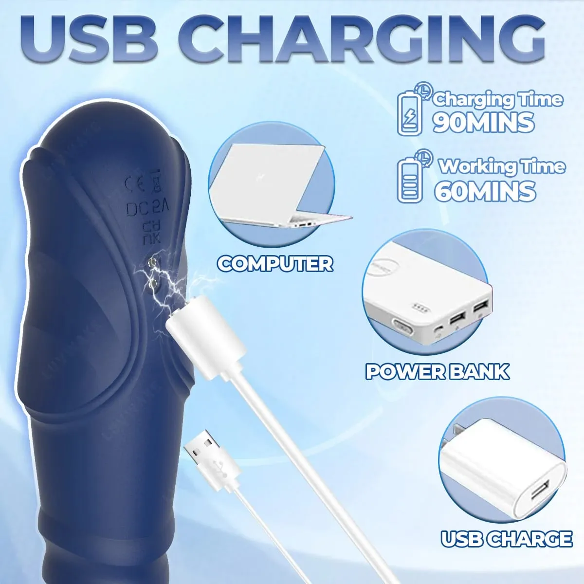 דחף ויברטור G Spot Vibrator דילדו אנאלי עם 10 רטט 3 דחף סיליקון נוזלי עיסוי נרתיק ממריץ דגדגן — image 6