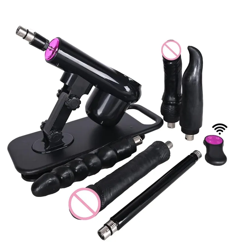 sex machine thrusting love machine automatic telescopic vibrator with Different Dildo Attachments Toys Sex toys — image 22