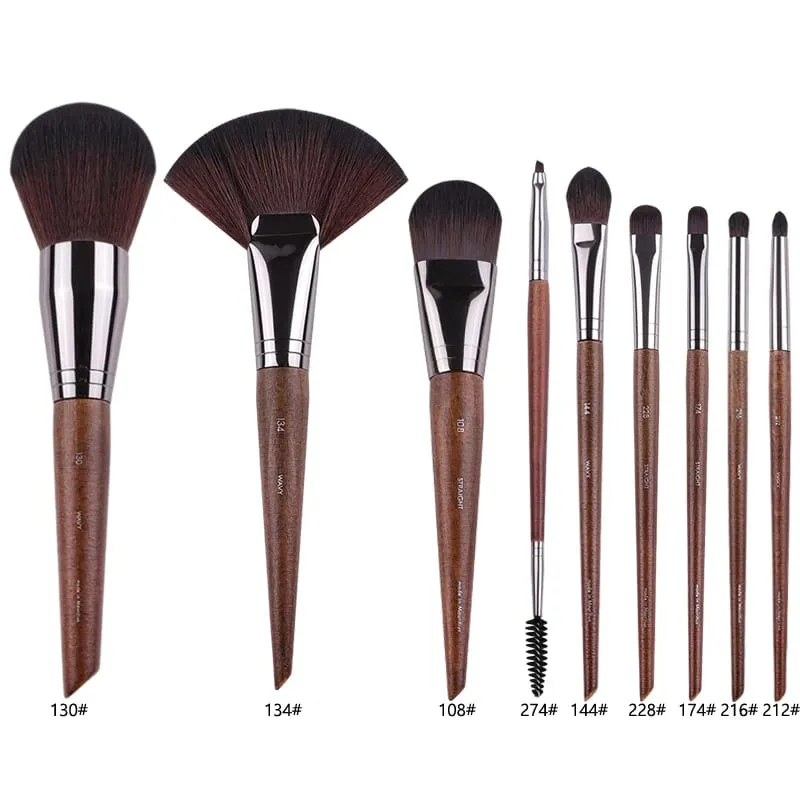 2pc/35pcs MF Natural Wood Soft Makeup Brushes Powder Foundation Concealer Make Up Brush Blush Synthetic Hair Shadow Tools — image 26
