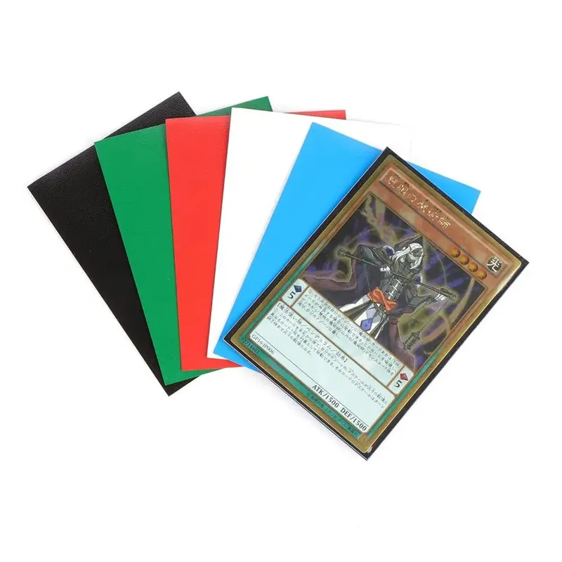 50 sztuk/paczka koszulki na karty Yugioh Anime Yu-Gi-Oh! TCG OCG Karty kolekcjonerskie Gry planszowe Matowe etui ochronne na karty 63x90 — image 2